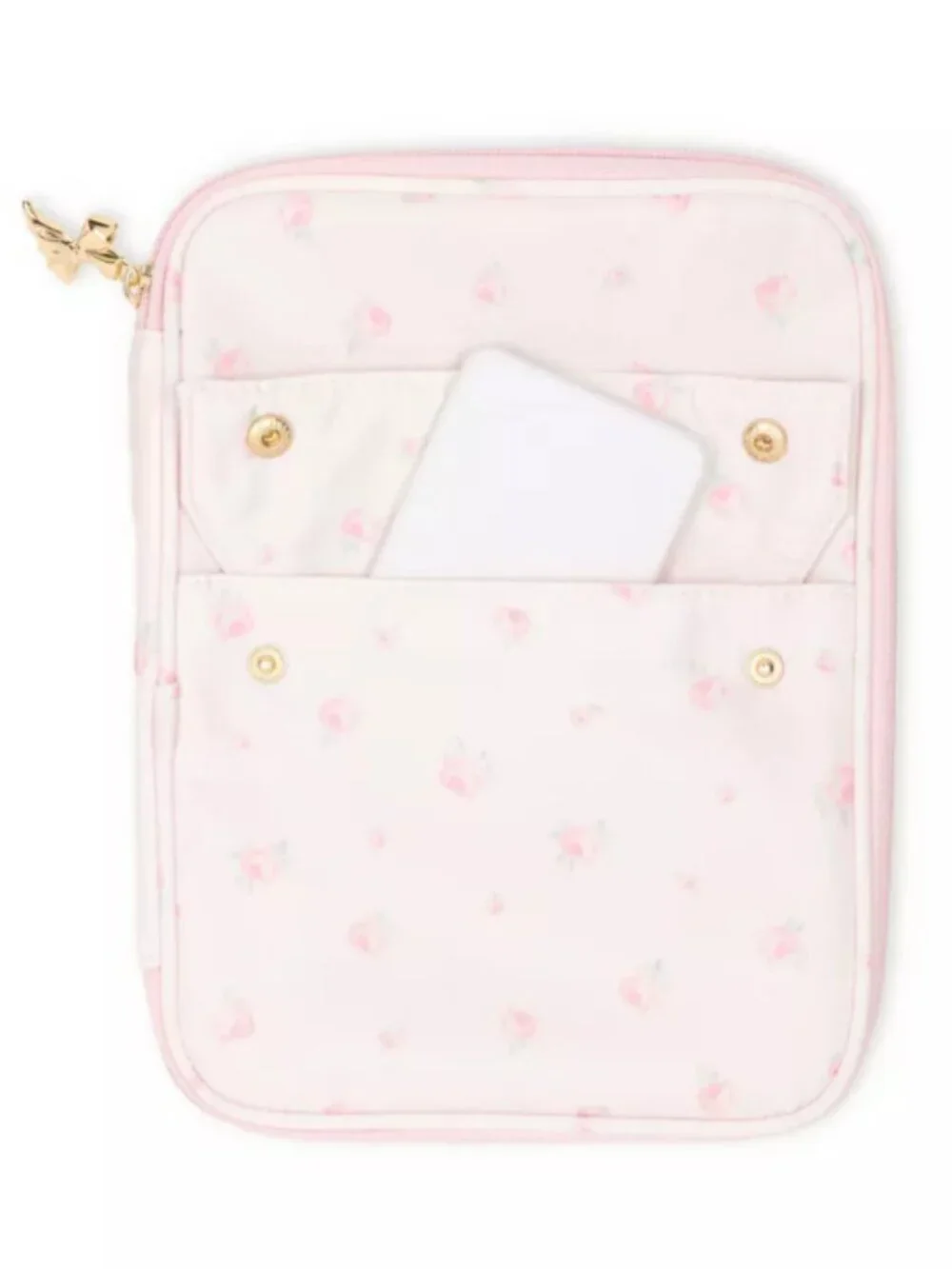 LoveShackFancy x Target - Yoobi Blooming Heirloom Ditsy Tech Organizer Pink